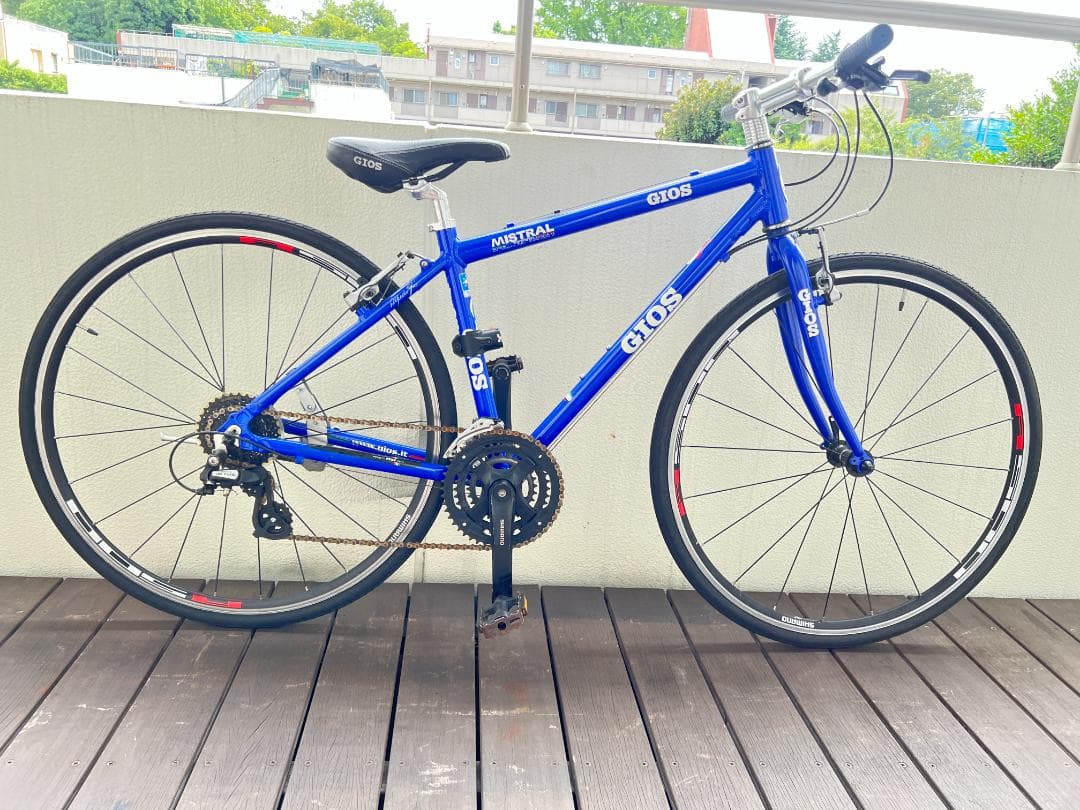 GIOS MISTRAL イタリアンデザインクロスバイク ２４段変速 引取専用