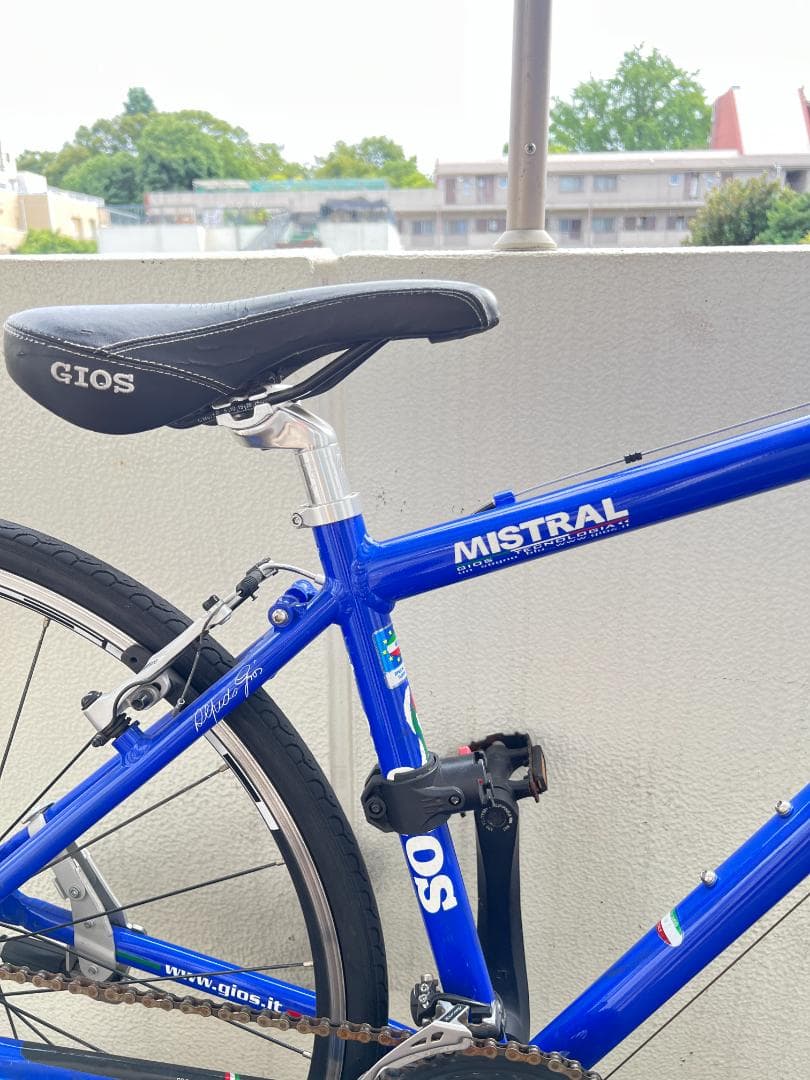 GIOS MISTRAL イタリアンデザインクロスバイク ２４段変速 引取専用
