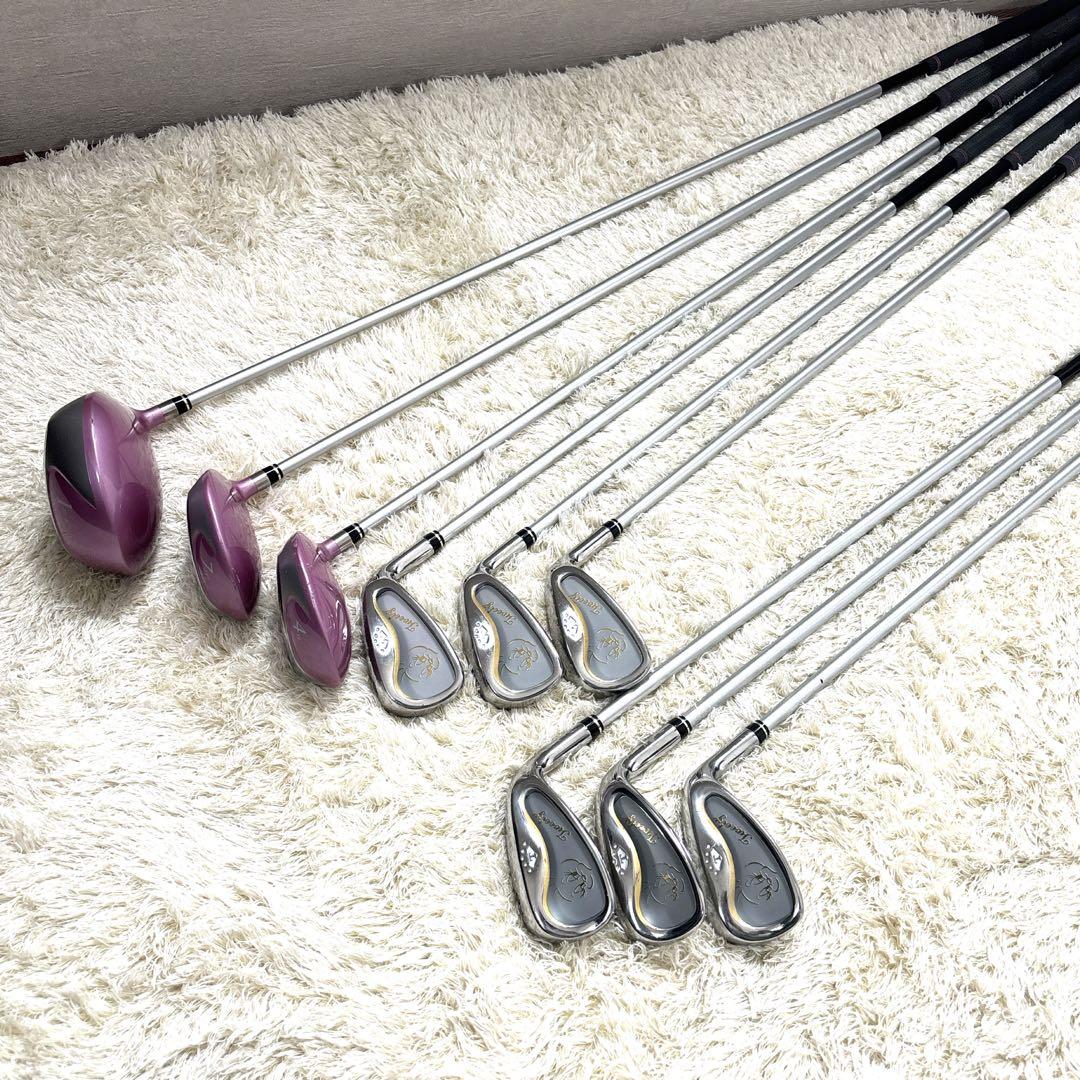 【希少】 ルーニートゥーン TWEETY レディース ゴルフ クラブ セット