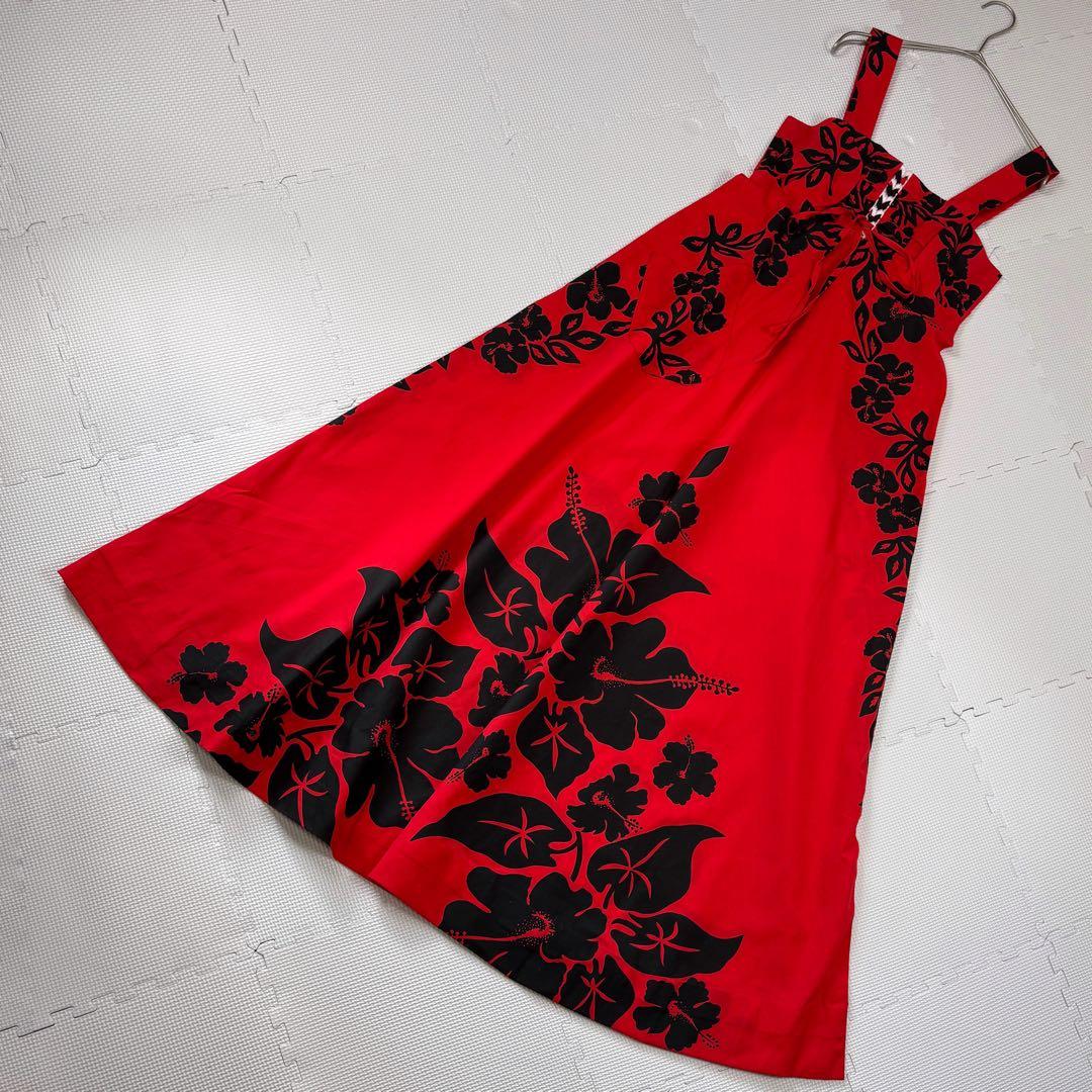 【匿名配送】Tahiti Imports ハワイ　フラダンス　ワンピース