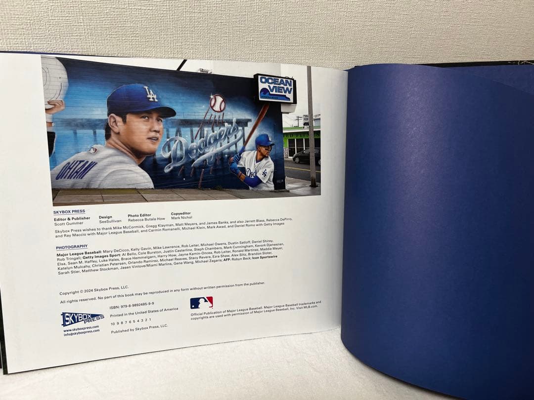 大谷翔平ドジャース2024シーズン総集編フルカラーオフィシャル写真集豪華版