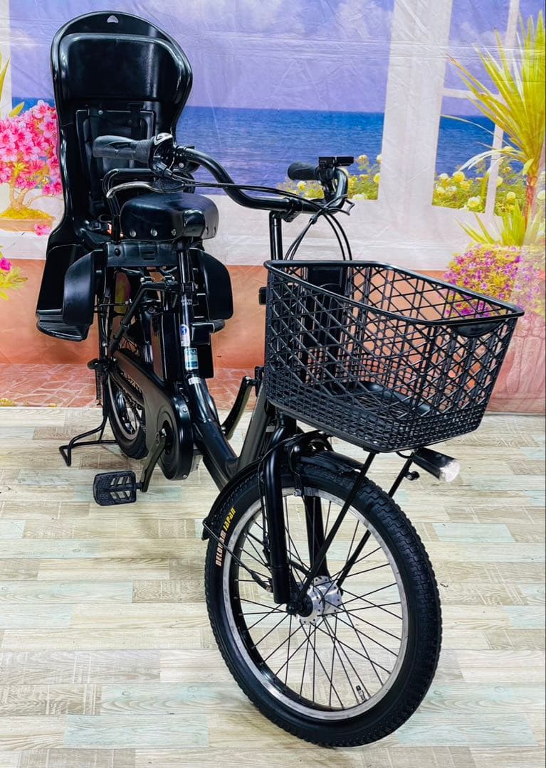 超人気！ギュットアニーズ⭐️16AH！パナソニック子供乗せ電動自転車Y3728