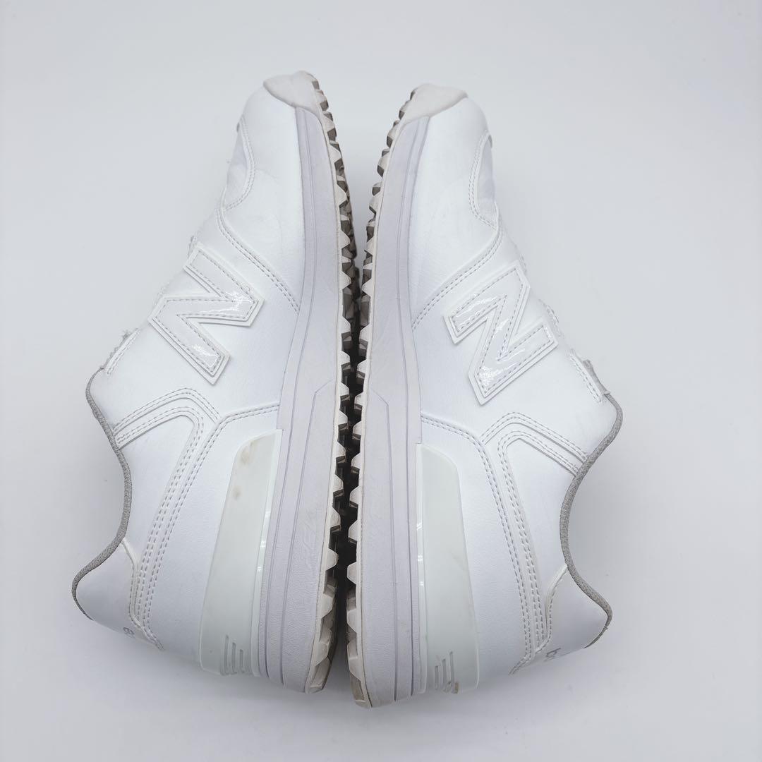 美品✨NEW BALANCE 574 ゴルフシューズ スパイクレス ホワイト