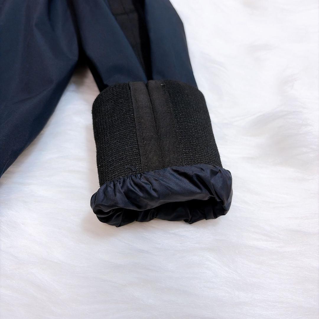 ムーレー　アクア　ボンバーシルエットジャケット ナイロン　ブルゾン