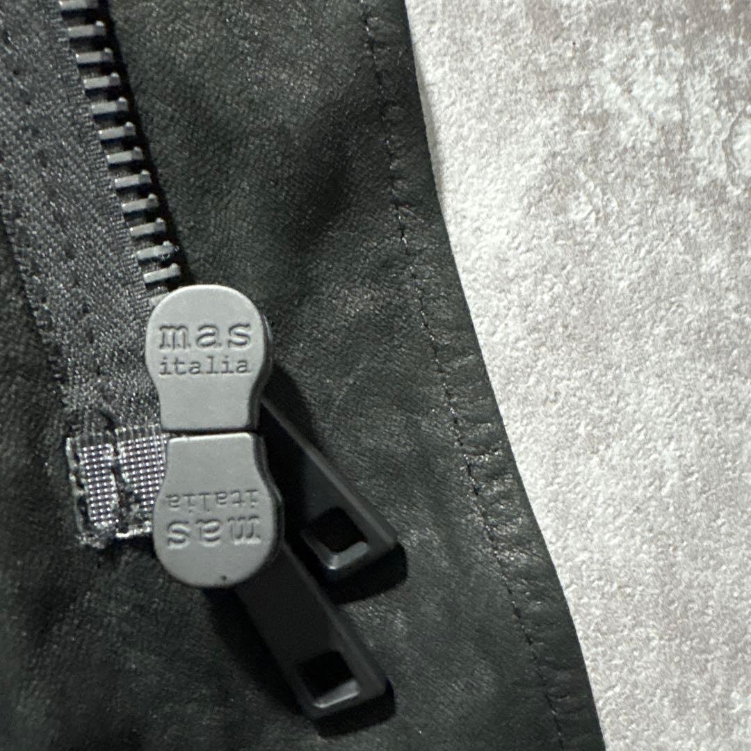 ブラック！　giorgio brato レザー　モッズコート　julius 黒