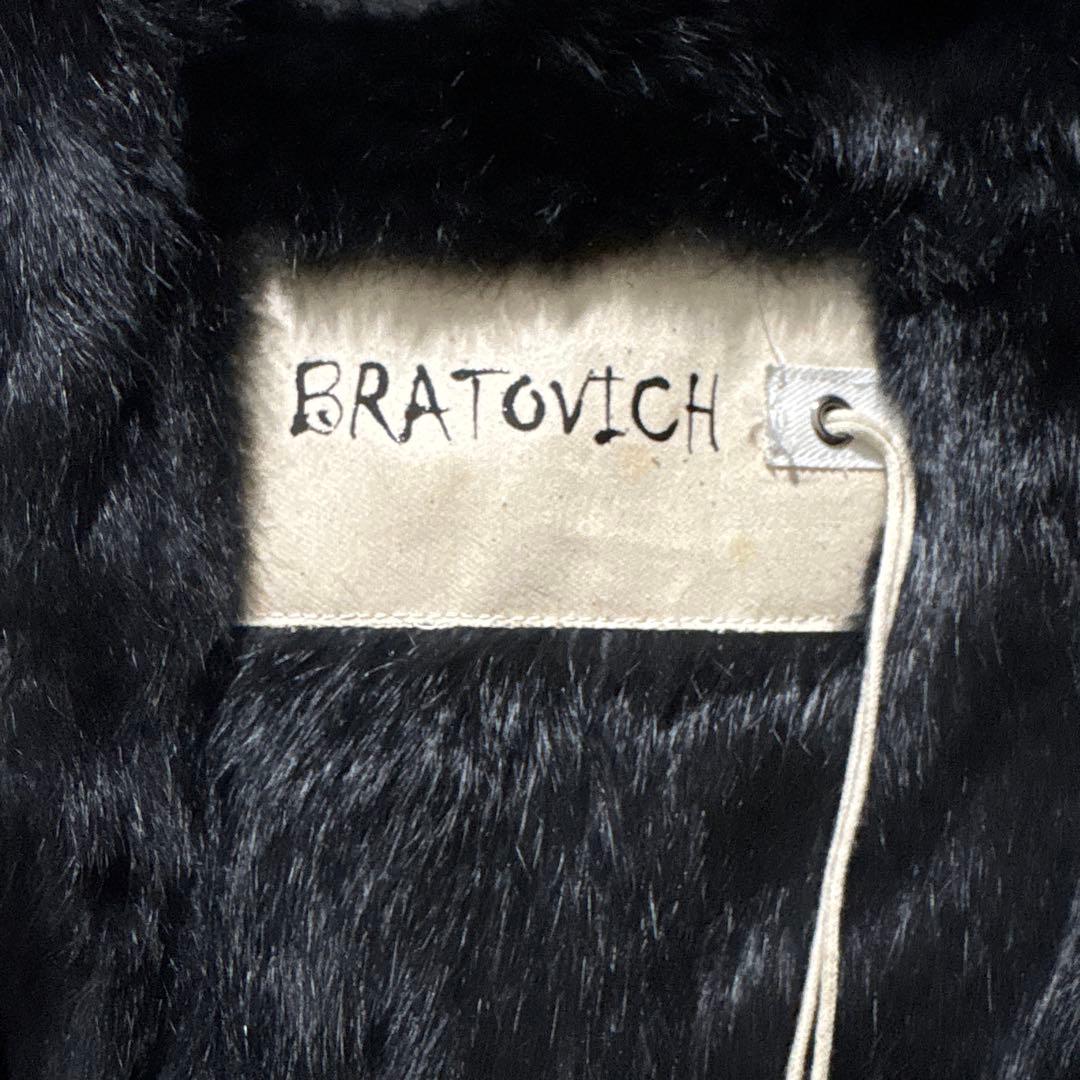 ブラック！　giorgio brato レザー　モッズコート　julius 黒