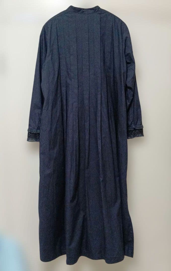 neQuittezpas　ヌキテパ　インド綿　レース　ロングシャツワンピース