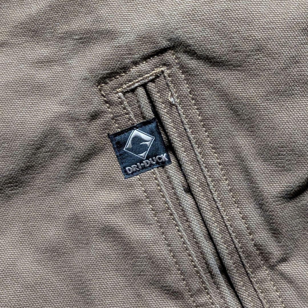 90svintageDRI-DUCK中綿デトロイトジャケットXLフェードベージュ