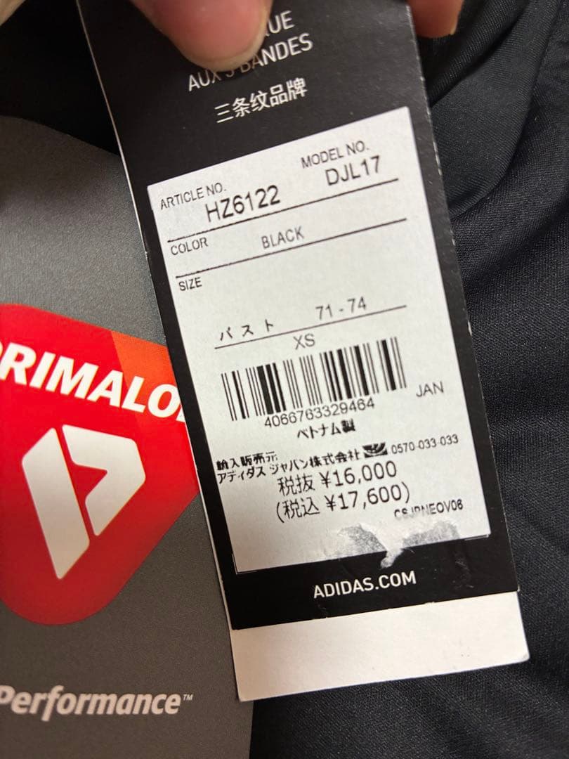 【新品】アディダス 中綿 XS セットアップ　暖　モノグラム　ショートパンツ