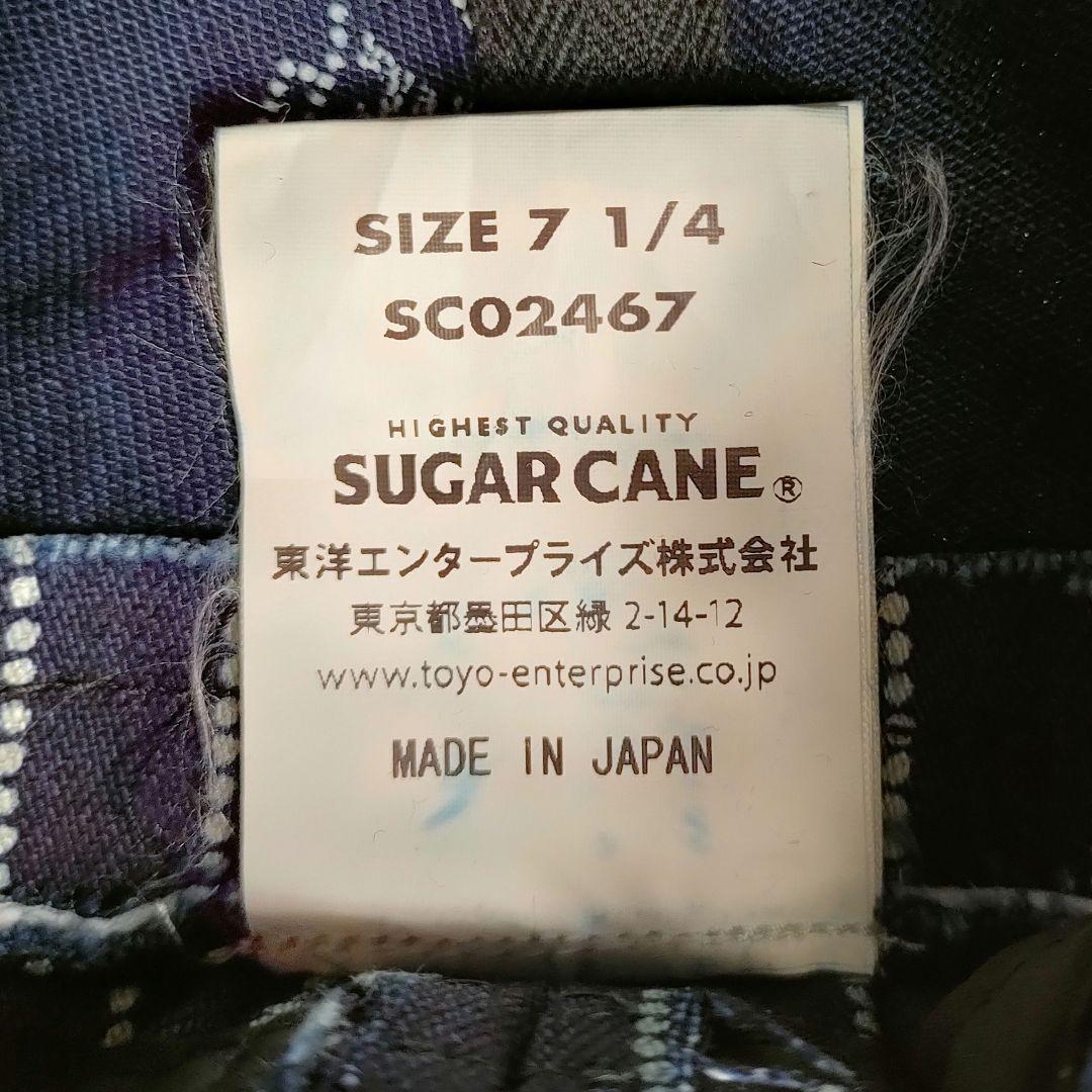 【SALE】SUGAR CANE ストライプ ウォバッシュ ポークハット 状態◎