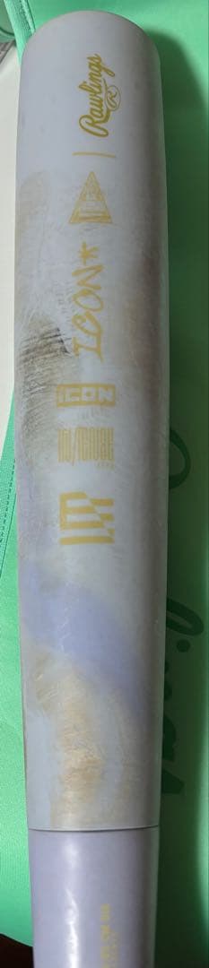 K*☆様 ローリングス icon 軟式バット 83cm 670g フロストホワイ