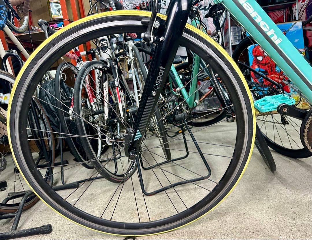 ビアンキ C-SPORT1基本分解発送送料無料！完成車配送もご相談ください！