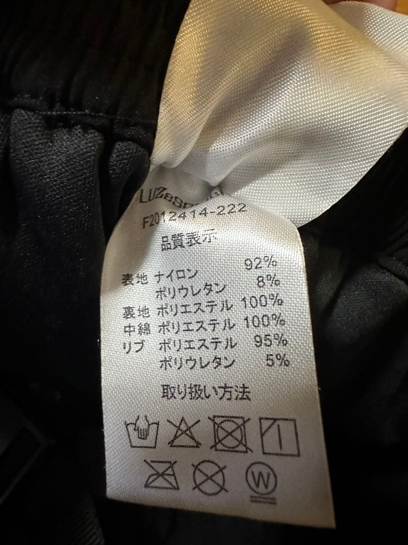 LUZeSOMBRA ルースイソンブラ TORIKAGO PANTS 防寒 M