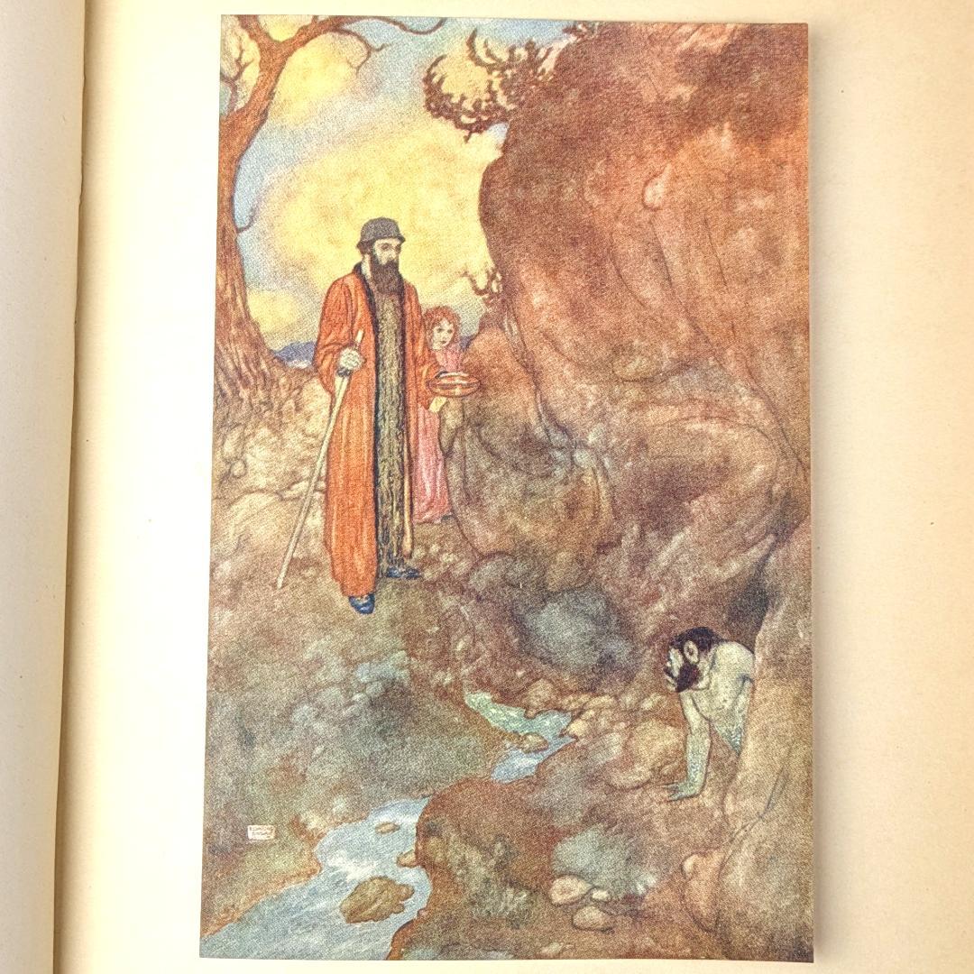 エドマンド・デュラック挿画 シェイクスピア『テンペスト』挿絵本 20世紀初頭刊