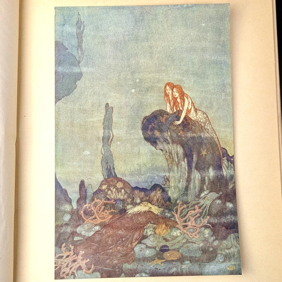 エドマンド・デュラック挿画 シェイクスピア『テンペスト』挿絵本 20世紀初頭刊