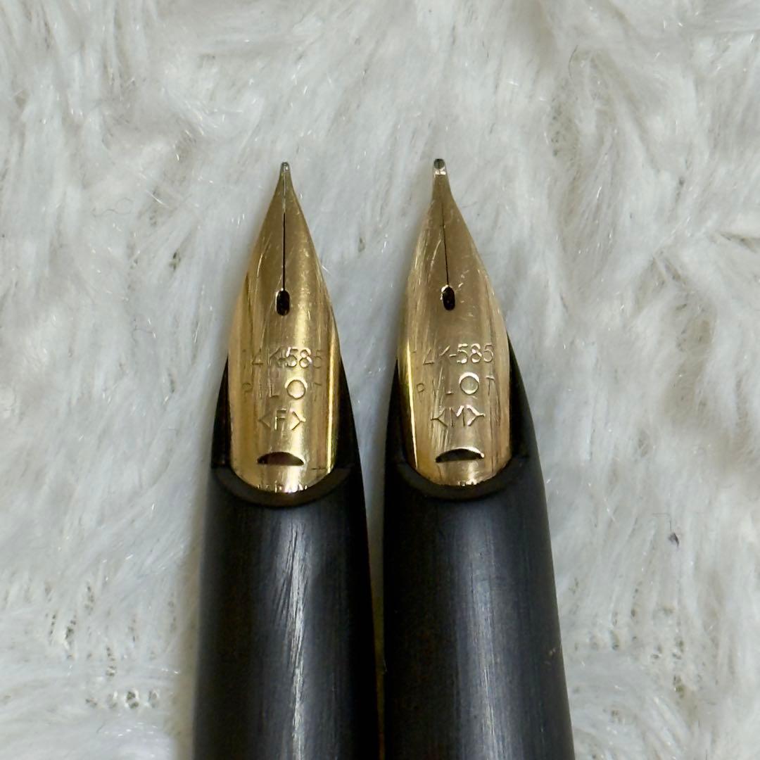 PILOT　パイロット　万年筆　Elite 14K-585金 2本セット