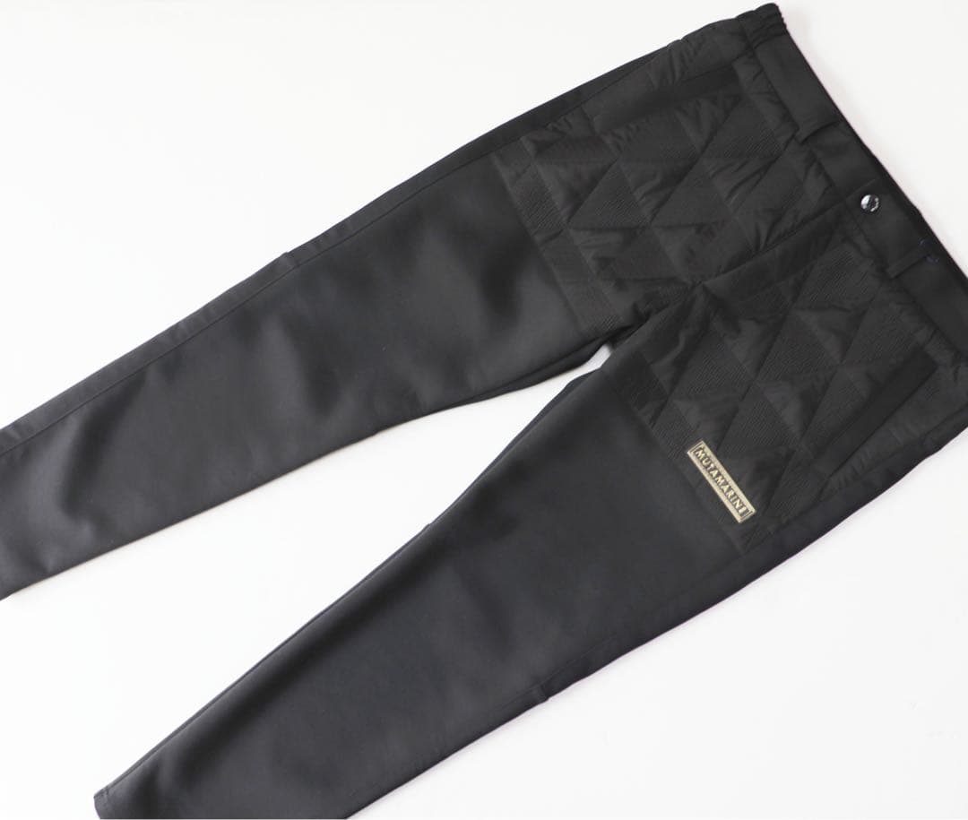 《ムータマリン》新品 高密度タフタ キルティングパンツ ゴルフウェア 7(XL)
