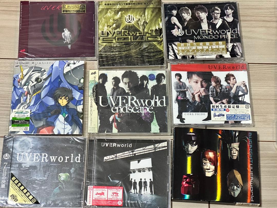 【断捨離】UVERworld CD/DVD まとめ売り セット