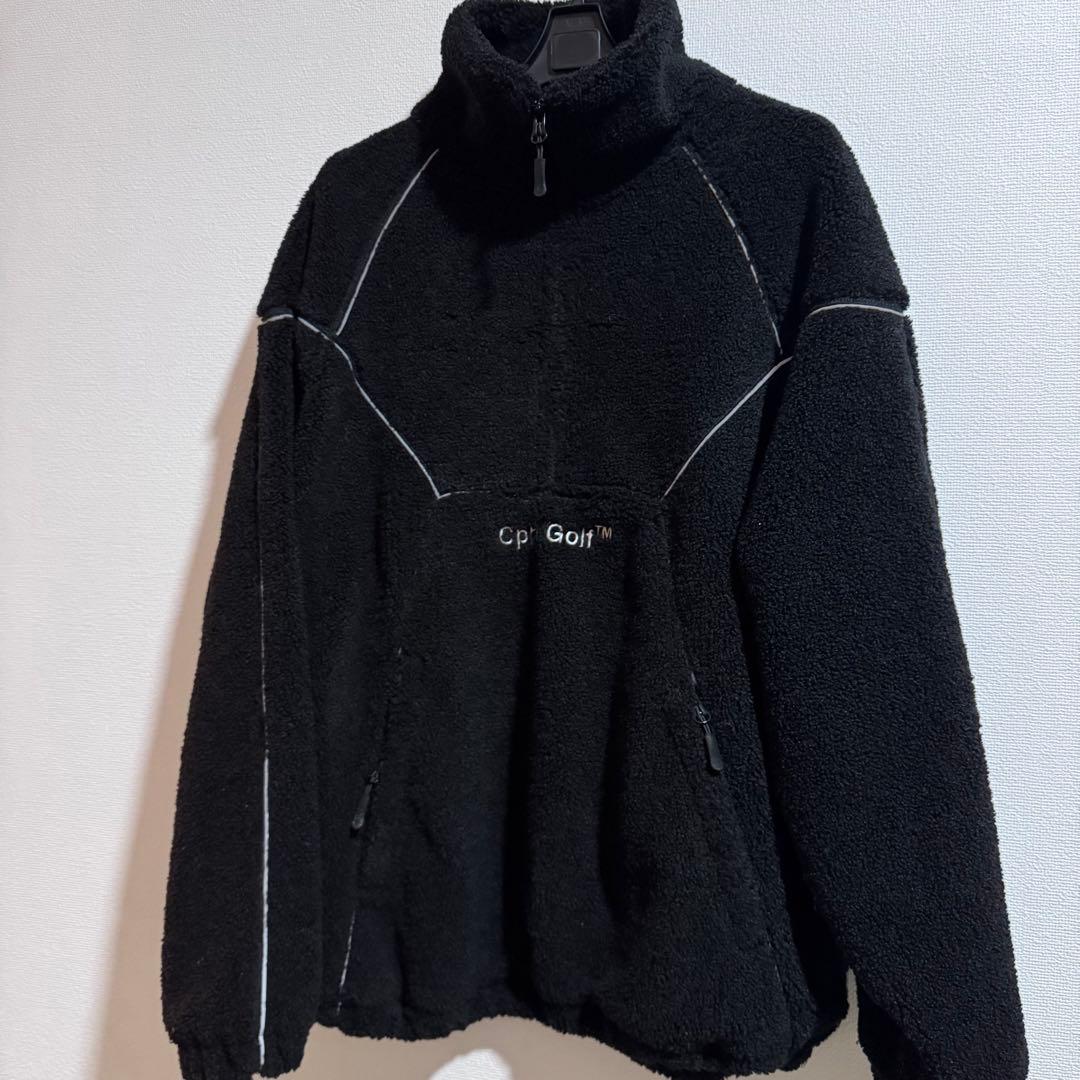 Cph/Golf ボア　黒トレーナー　メンズ M 美品