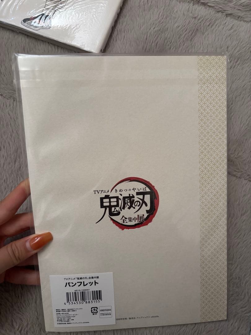 鬼滅の刃 ファンブック 原画集 全集中展 パンフレット 小説 セット