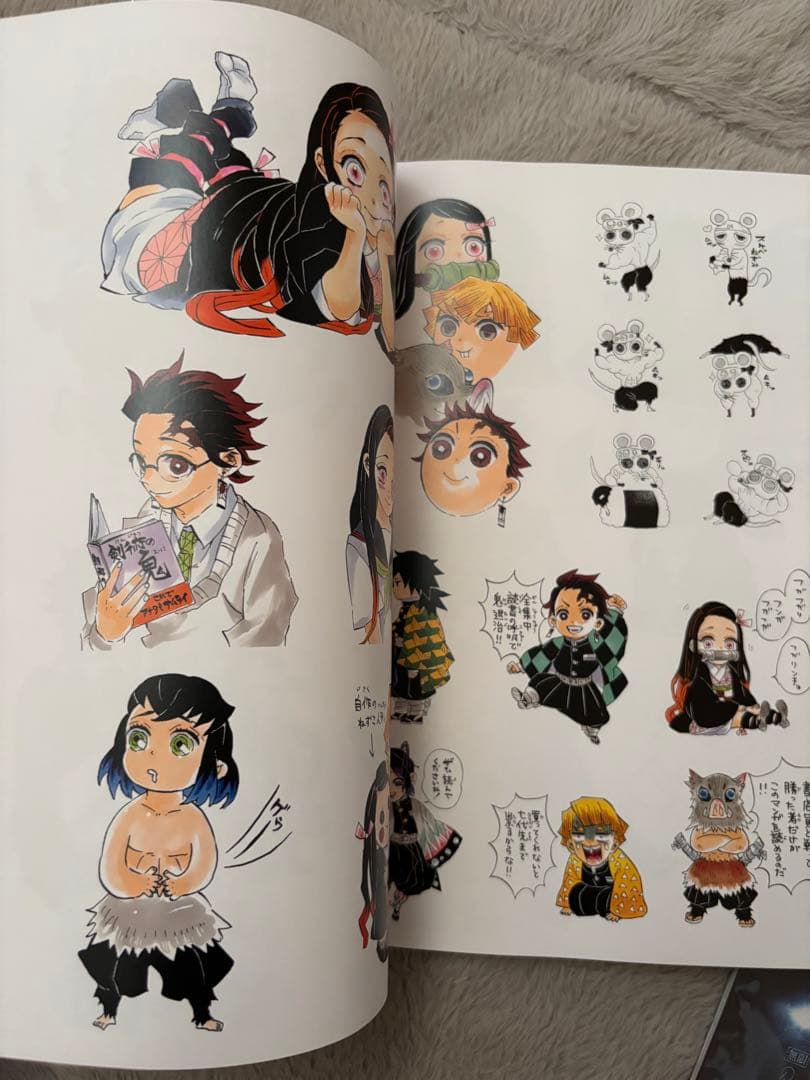 鬼滅の刃 ファンブック 原画集 全集中展 パンフレット 小説 セット