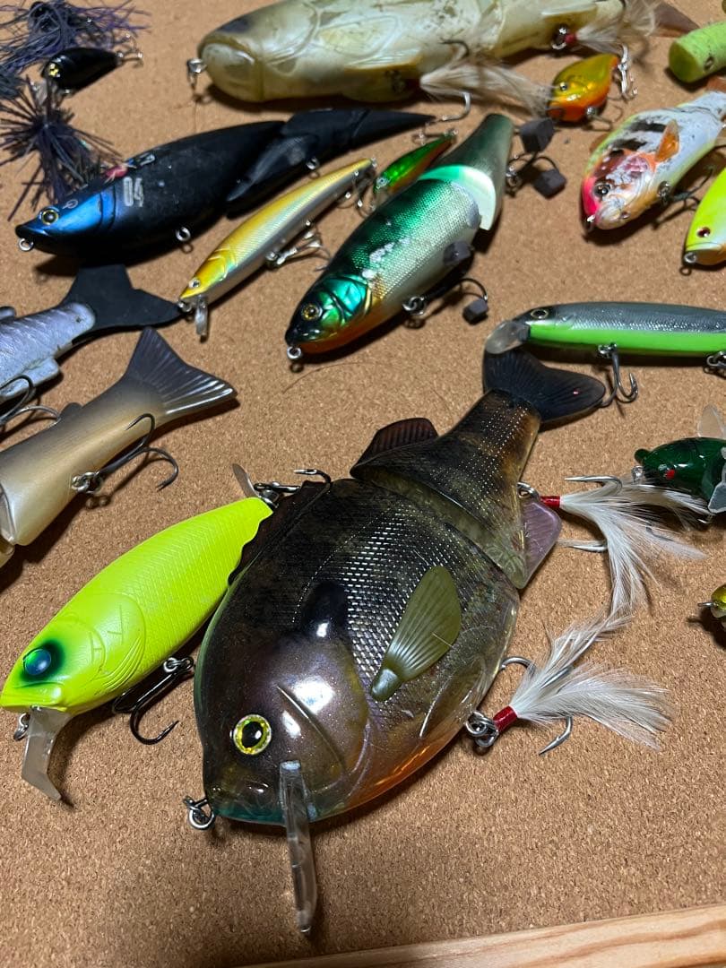 ルアーセット　ビッグベイト　デプス　メガバス　ジャッカル　スライドスイマー250