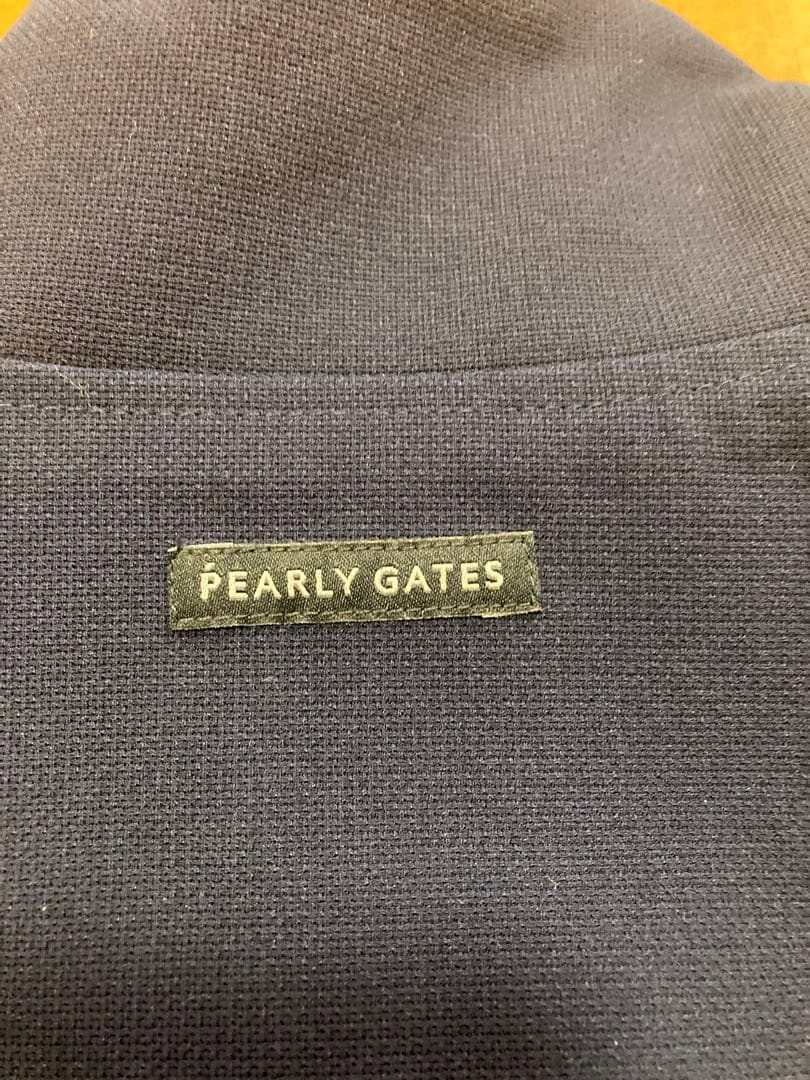 パーリーゲイツ メンズ ブルゾン 6(LL) 紺 ネイビー　ダブルジップアップ