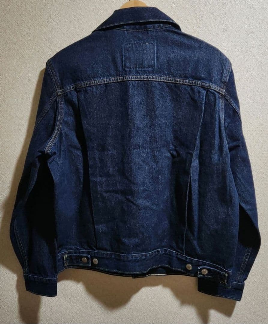リーバイス 2ND トラッカーJKT L 501 セットアップ 濃紺 W34