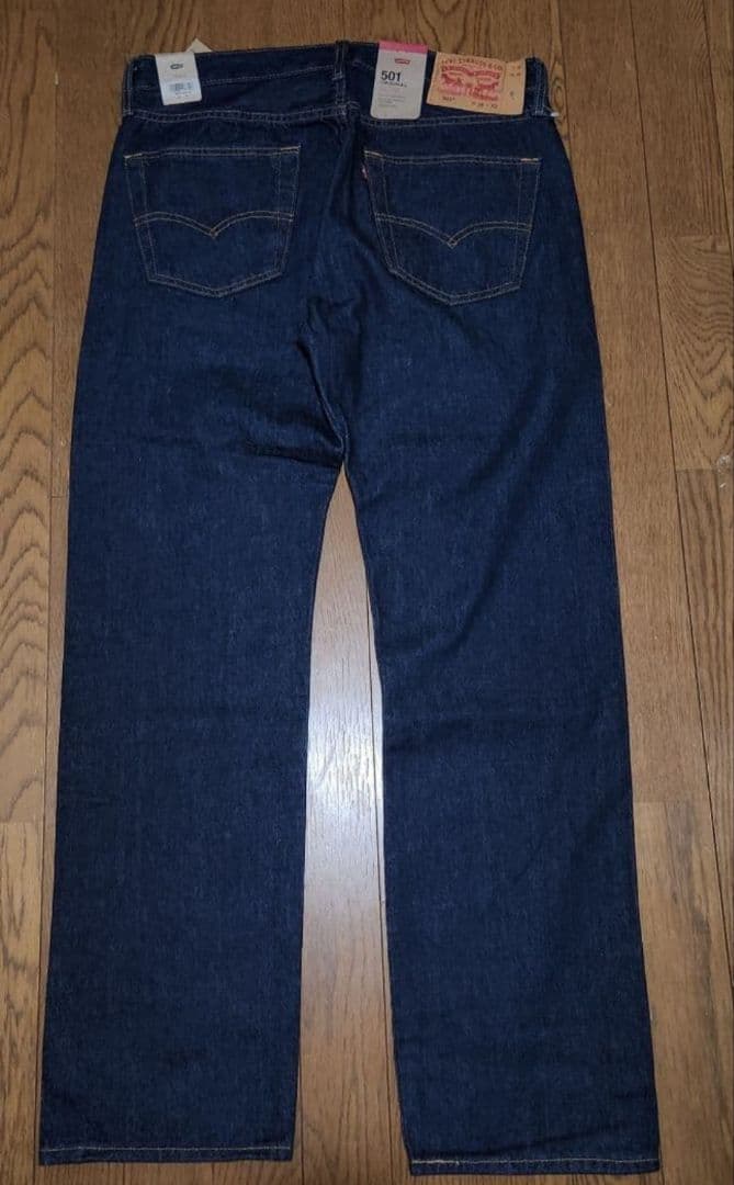 リーバイス 2ND トラッカーJKT L 501 セットアップ 濃紺 W34