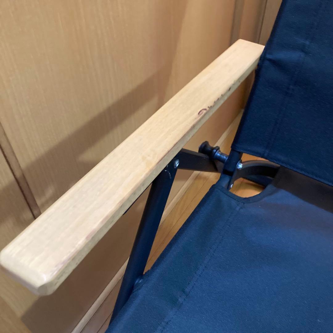 KZM 黒 ブラック 椅子 アウトドア リクライニング モーション チェア