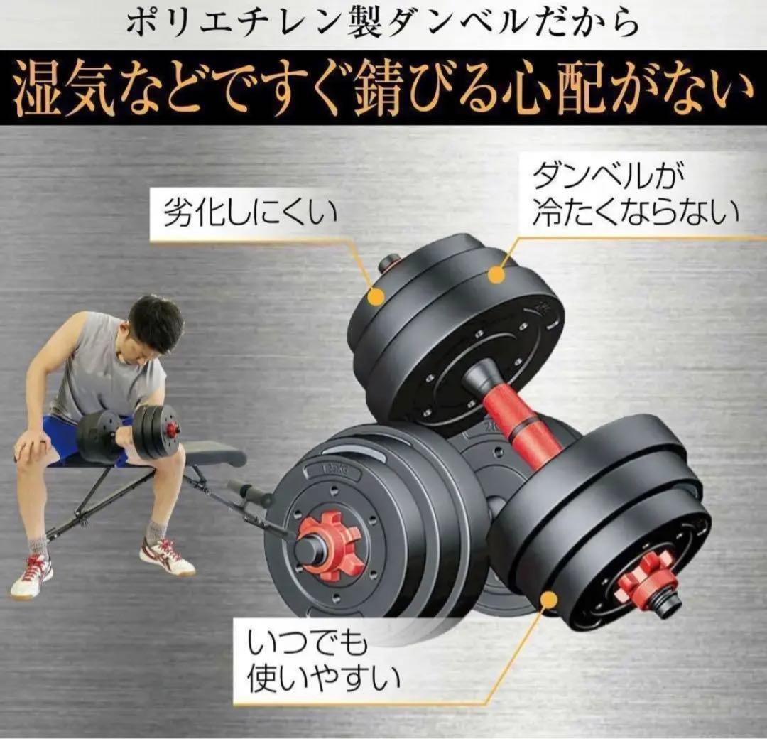ダンベル 10kg 2個セット 合計20kg セメント 高性能