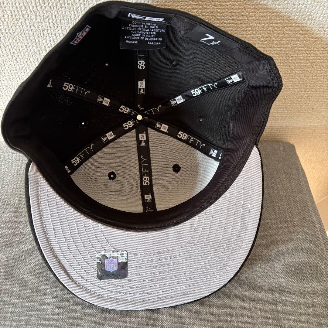 【海外限定】ニューエラ 59FIFTY サンフランシスコ49ers ブラック
