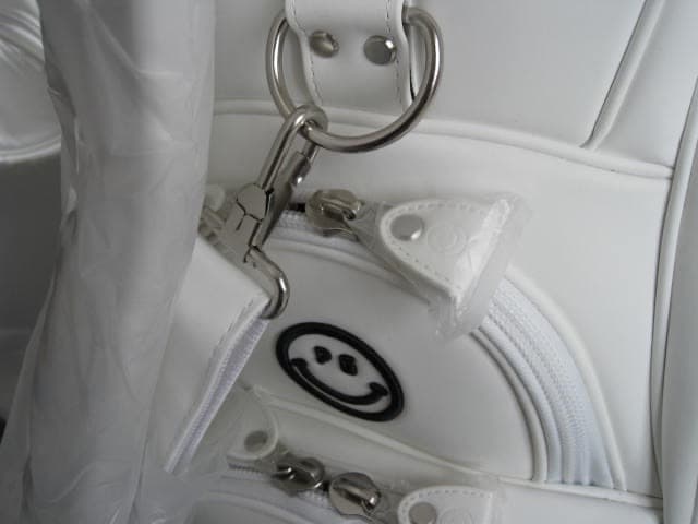 新品パーリーゲイツ　キャディバッグ　9.5型　白　ホワイト　限定品