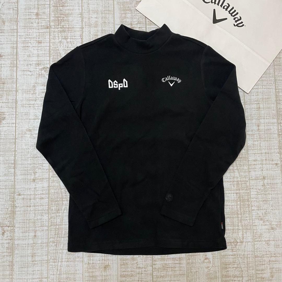 新品 キャロウェイ 長袖モックネック ポーラテック 極暖 ブラック Mサイズ