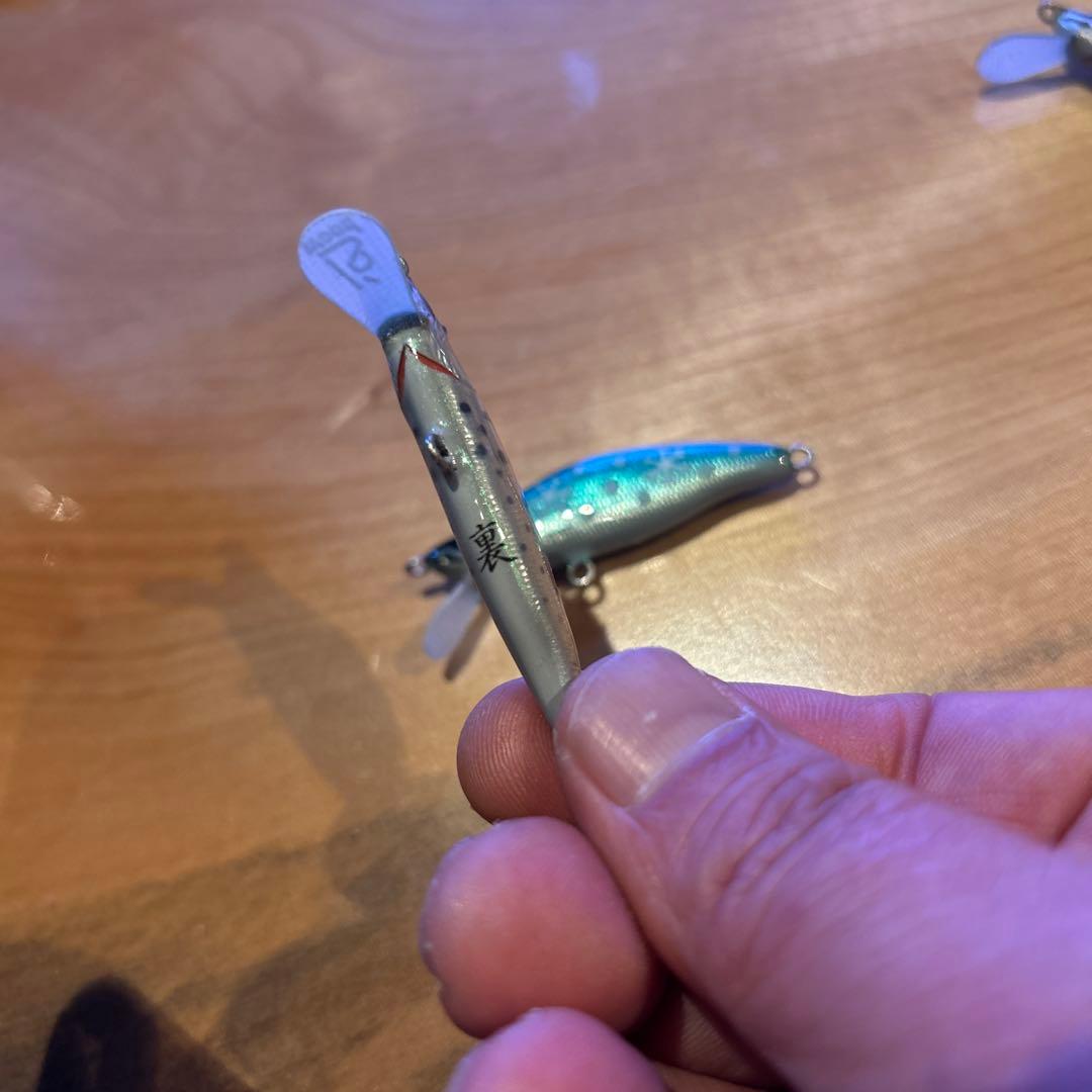 アイズウッドワークス　ハンドメイドミノー　3個