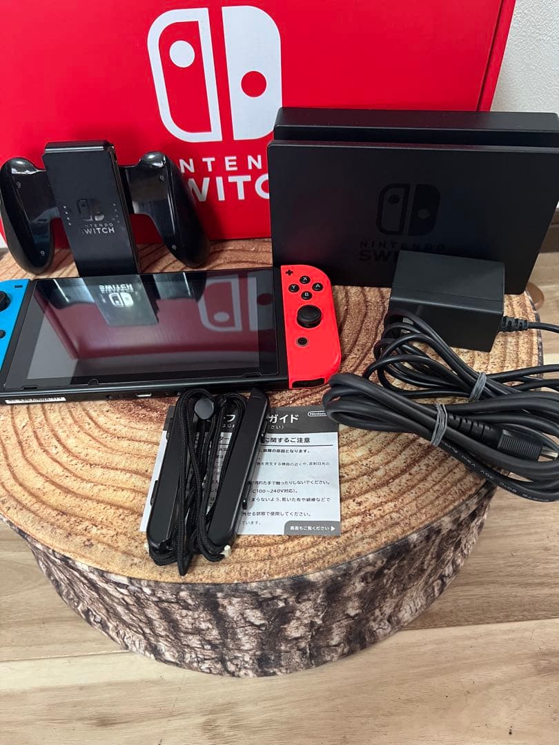Nintendo Switch ニンテンドースイッチ本体　ネオン⑨