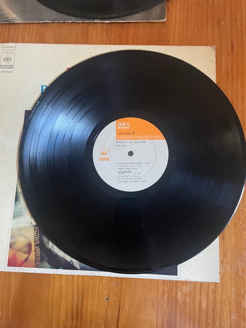 ボブディラン初期の最高傑作4タイトルジャケットレコード盤そこそこ状態良好バラ売り