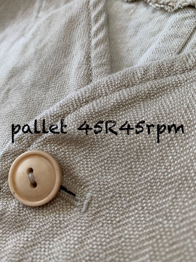 45R45rpm 本日最終日リネンヘリンボンの908ベスト