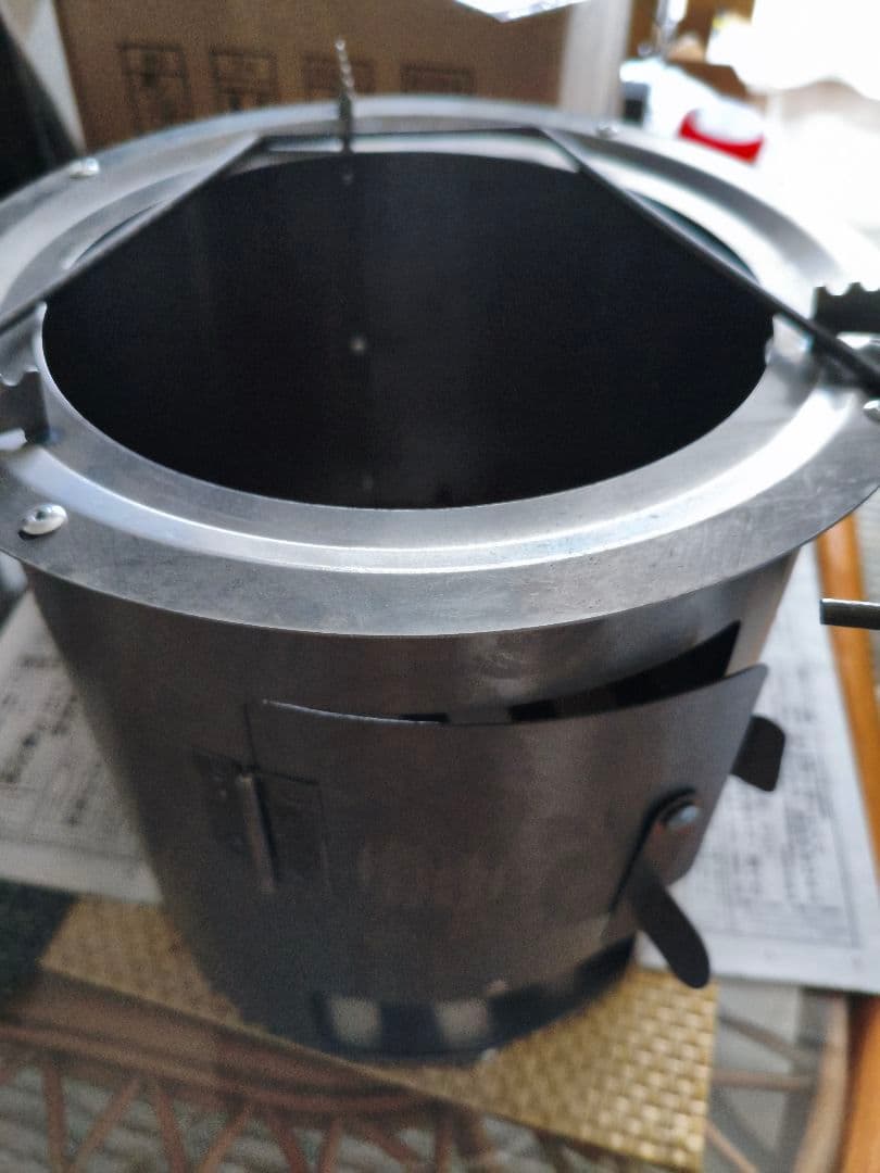 丁度よい薪ストーブ、カマド／焚き火台／軽量設計