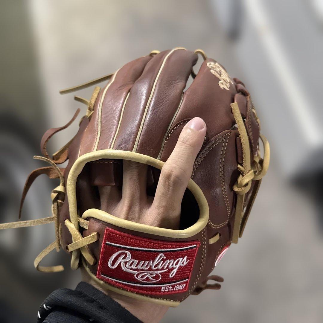 ⑦Rawlings 軟式グローブ ブラウン