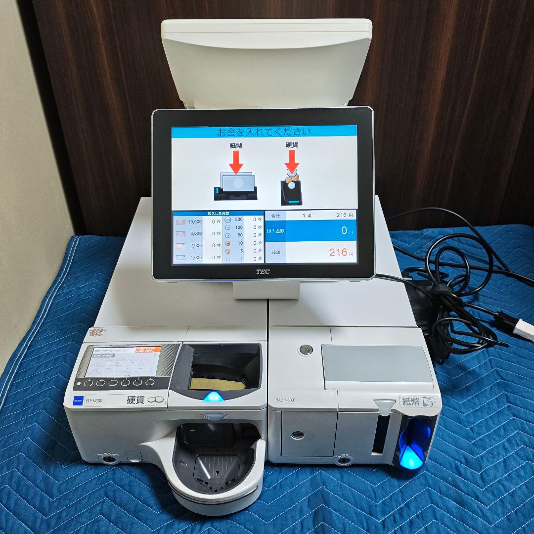 東芝TEC テック QT-200 ShopWorks7G 2画面サブ 入金確定