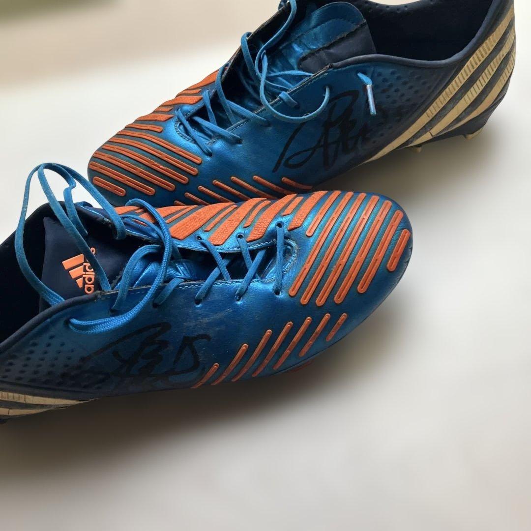 酒井高徳　adidas サッカーシューズ サイン入り