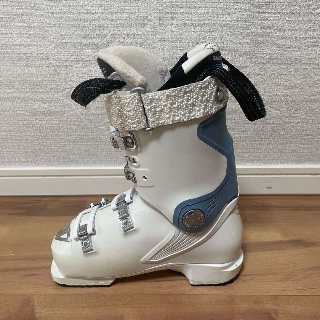 elan146cm ATOMIC23/23.5cmストック付きスキーセット