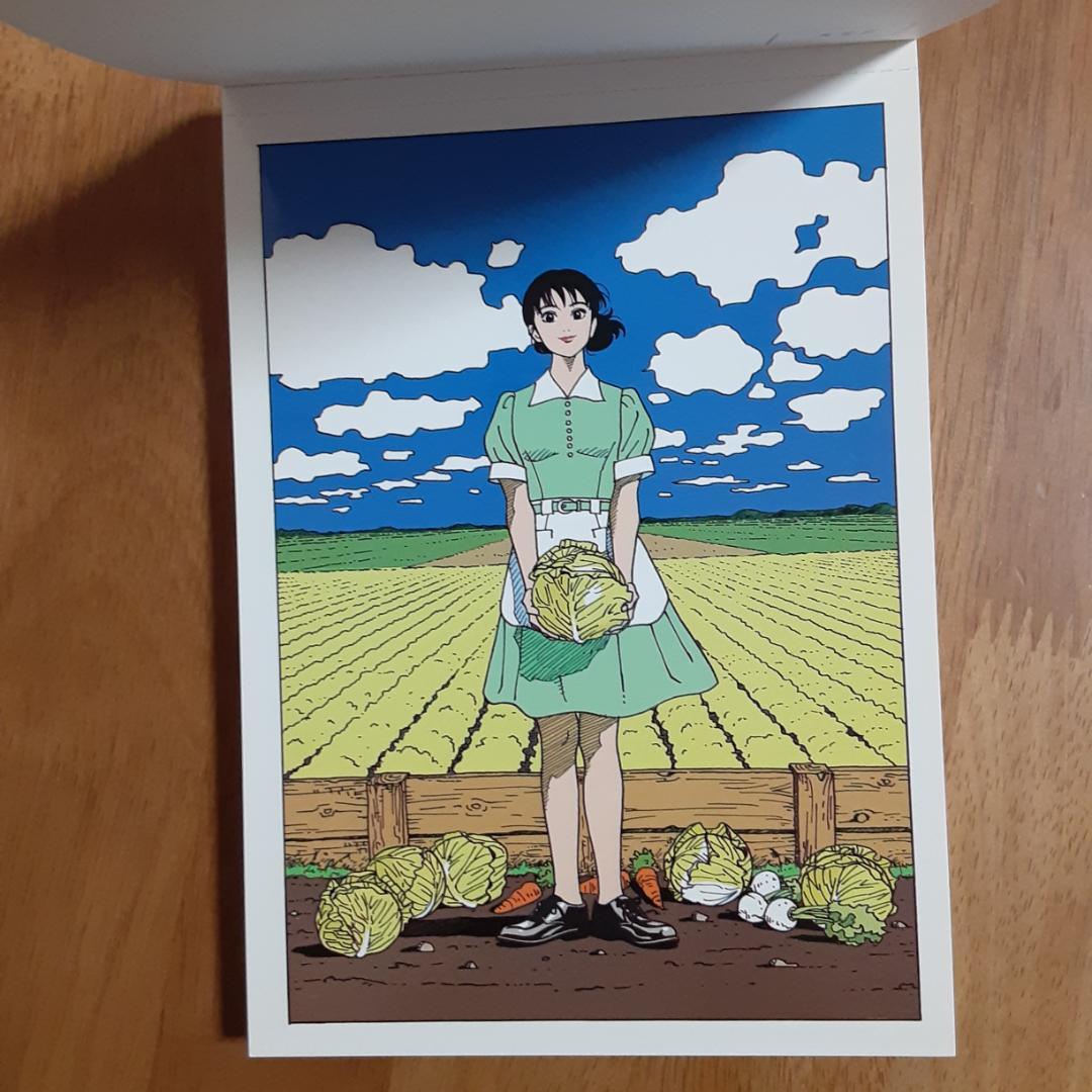 江口寿史の世界 1・2　ポストカードブック　動きのポーズ1223