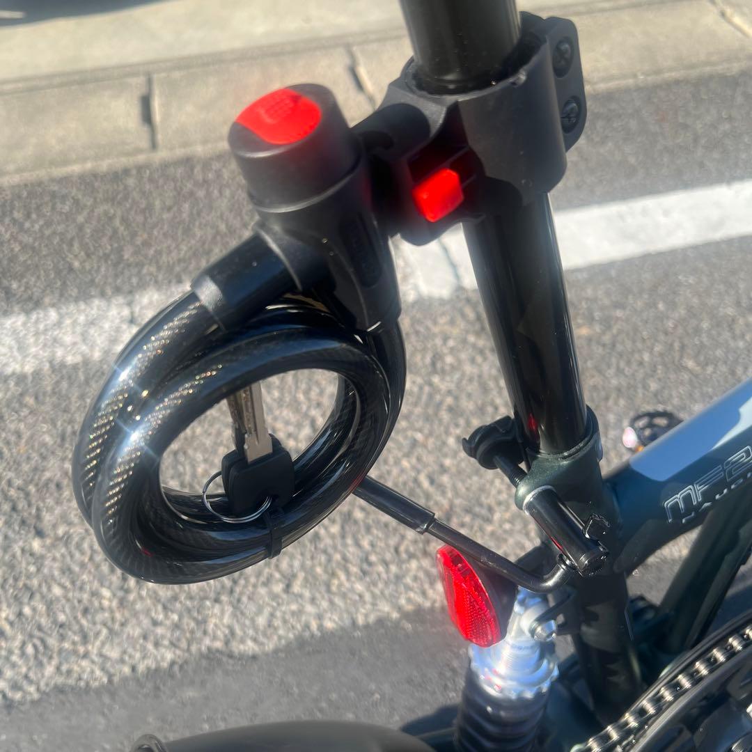 MYPALLAS 20インチ 折りたたみ自転車　アーミーグリーン　6段ギア