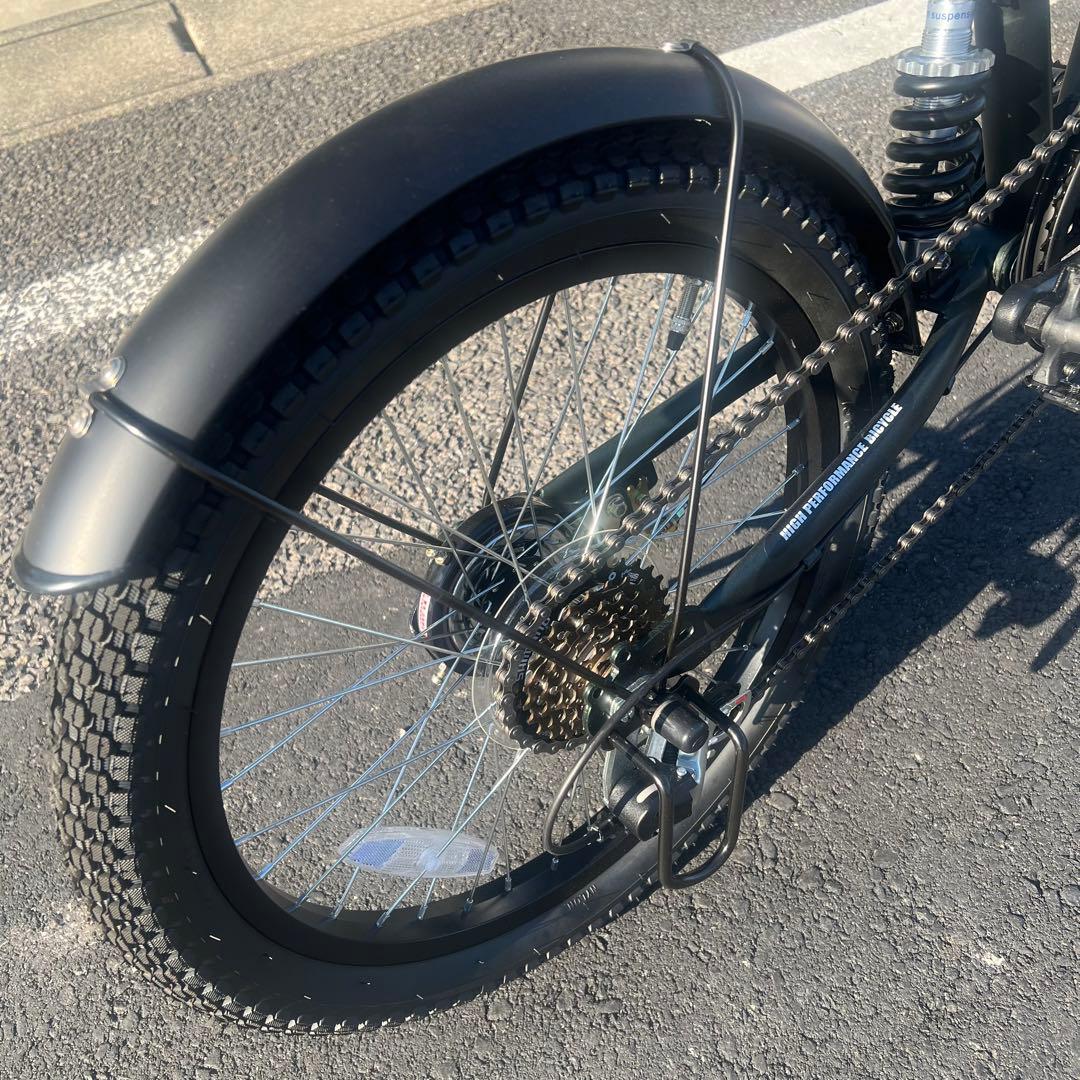 MYPALLAS 20インチ 折りたたみ自転車　アーミーグリーン　6段ギア