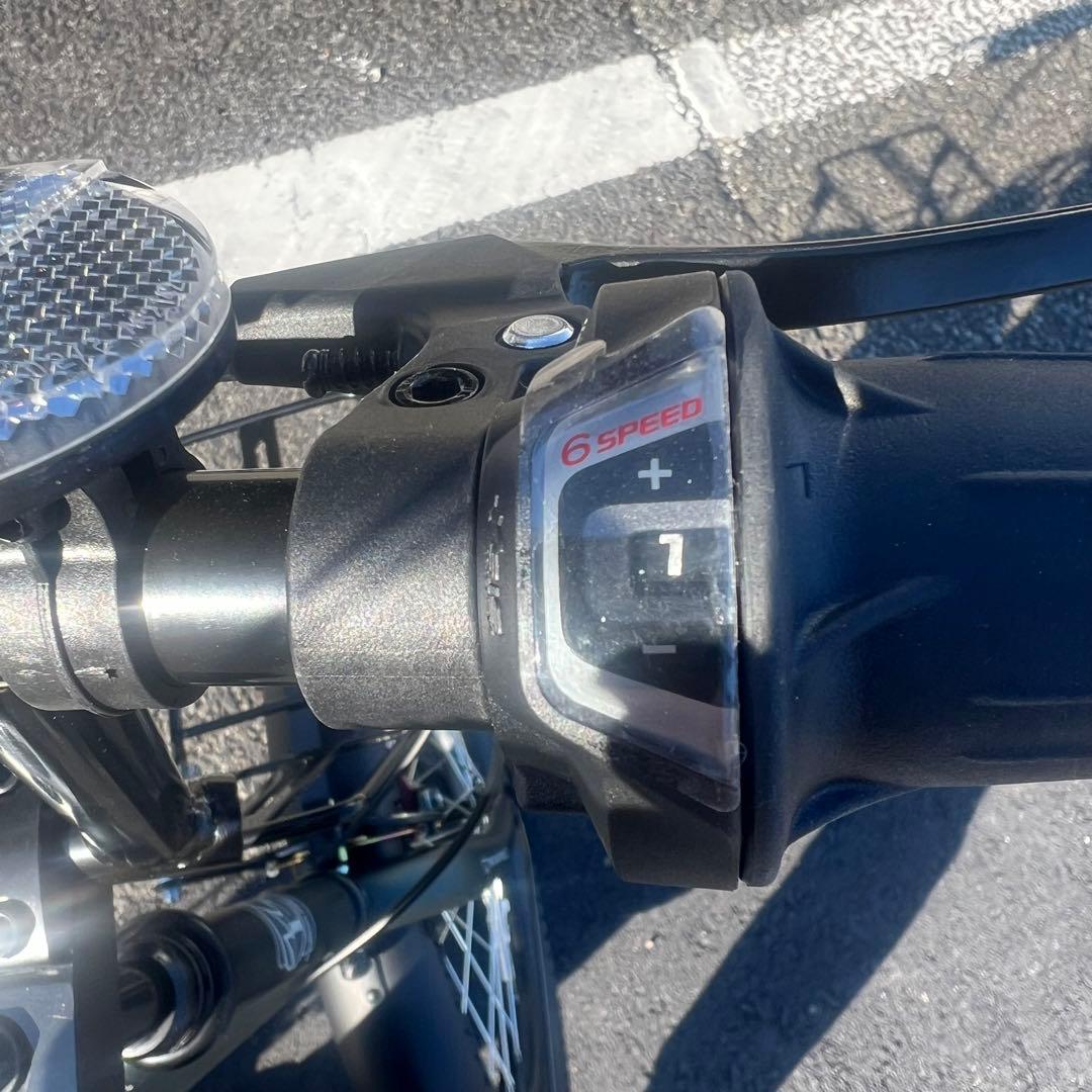 MYPALLAS 20インチ 折りたたみ自転車　アーミーグリーン　6段ギア