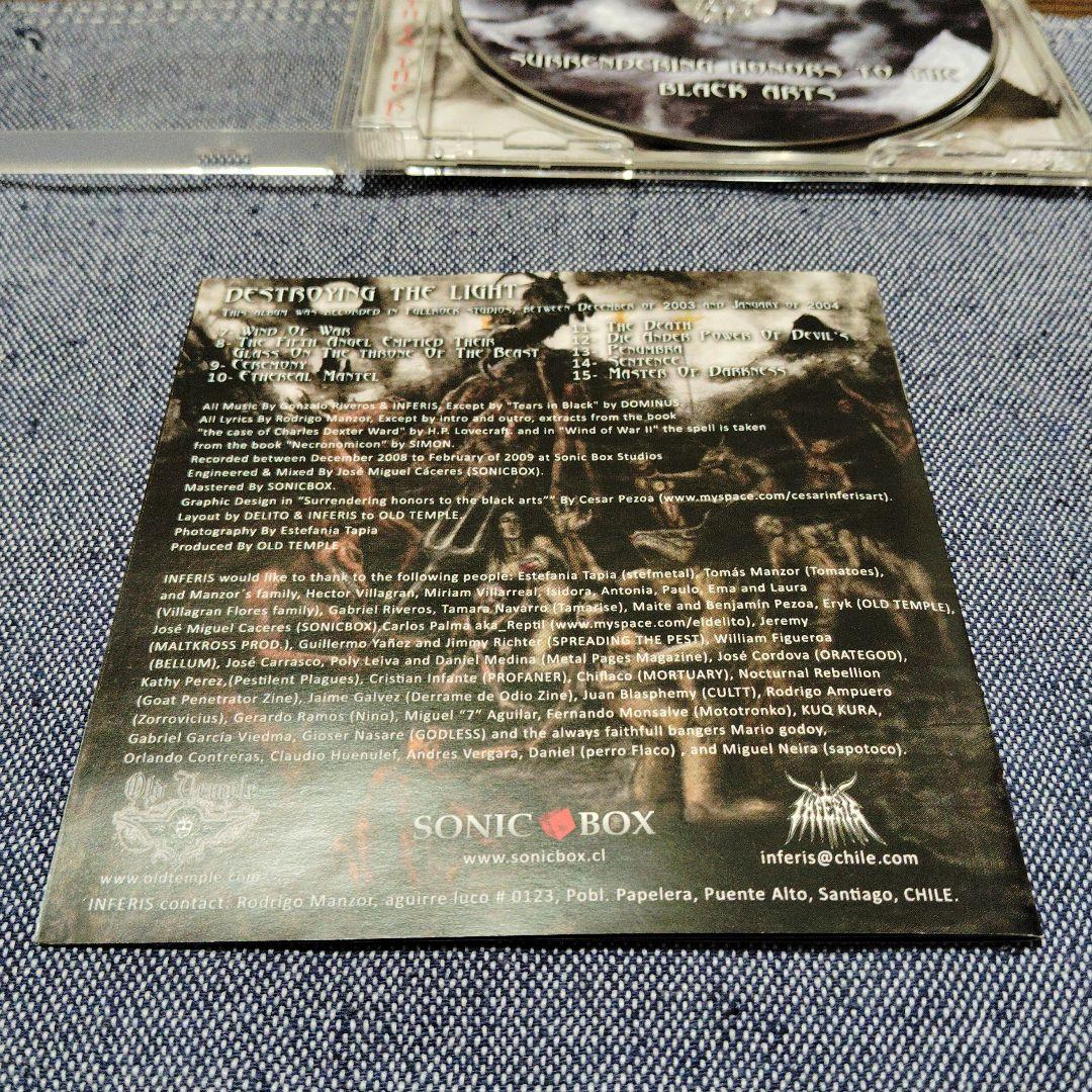 洋楽 INFERIS Surrendering Honors to the Black