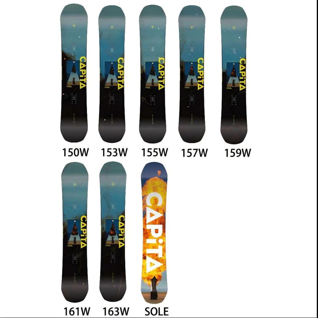 24-25 CAPiTA D.O.A スノーボード 161W
