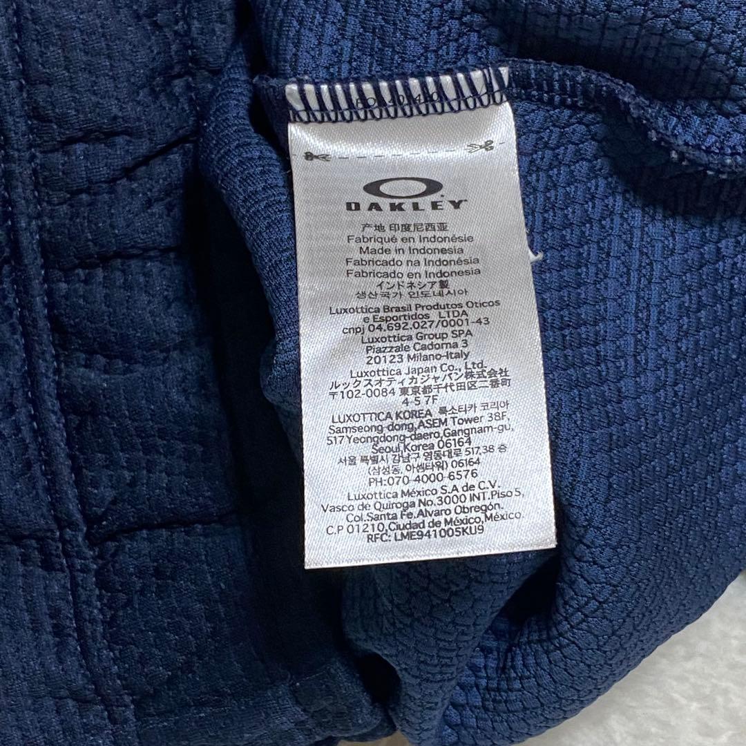 オークリー JPN Mサイズ 高機能 スウェット セットアップ 濃紺 ネイビー
